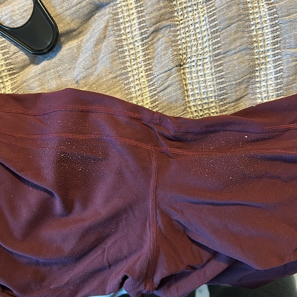 Lululemon burgundy align legging size 18 - Picture 4 of 4